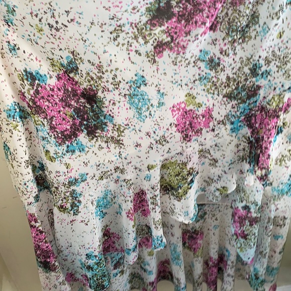 Beautiful Guess Floral Maxi Dress Size 6 High /Low - Picture 9 of 16